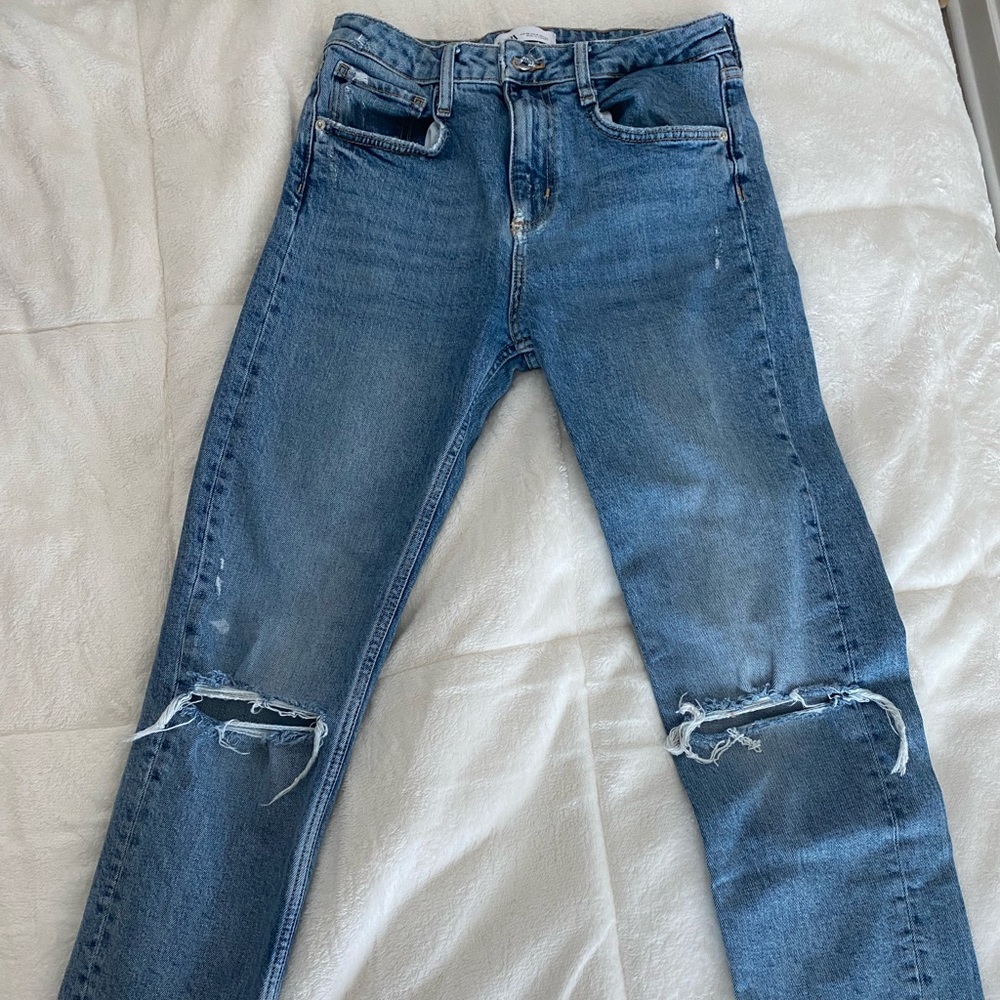 Zara Straight Leg Jeans
